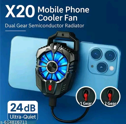 X20 mobile phone fan heat sink semiconductor fan for gaming